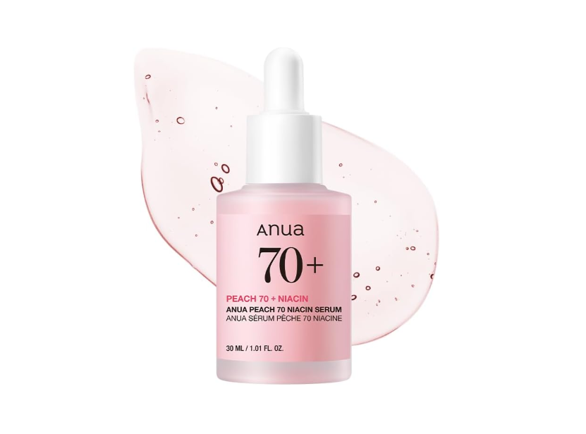 ANUA Peach 70 Niacinamide Serum 30ml / brightening hydrating face serum/daily clean beauty (1.01 fl. oz.)