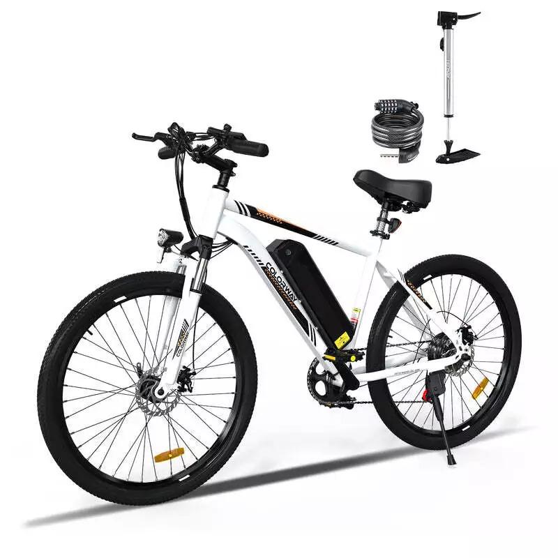 Colorway BK15 E-bike 26'' 350W 36V 15Ah 26*2.125'' Tire E-Bike for Adults (Flenders Gift)